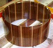 Walnut drum by Unix