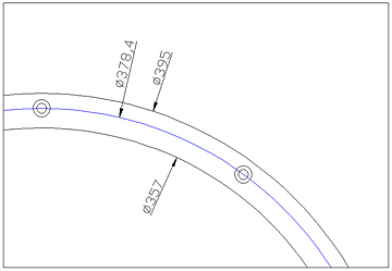 Measurements for wood rims