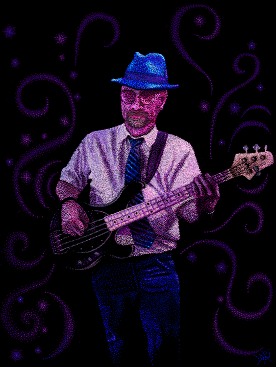 Blue Hat Blues Man